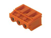 Weidmüller 1753890000 Klemschroefblok 4 mm² Aantal polen 2 Oranje 100 stuk(s) - thumbnail