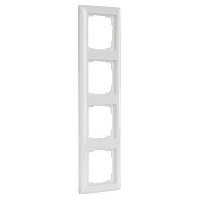 Gira System 55 Afdekraam | Inbouw | 4-voudig | Polarwit - 66.051.26