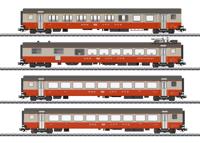Märklin 42190 H0 4-delige set personenrijtuigen Swiss Express van de SBB - thumbnail