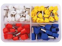 Quadrios 2010C390 Assortiment adereindhulzen 0.75 mm², 1 mm², 1.5 mm², 2.5 mm² Deels geïsoleerd 90 stuk(s) - thumbnail