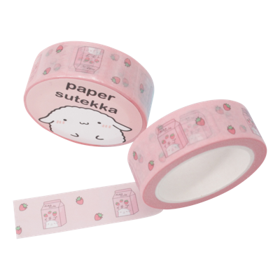 Washi Tape - Mika Strawberry Milk