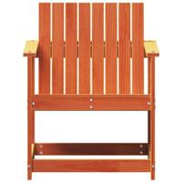 Tuinstoel 62x56x77 cm massief grenenhout wasbruin - thumbnail