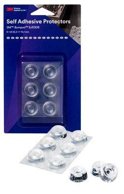 3M SJ 5309 MPCB Apparaatvoet Zelfklevend, Rond Transparant (Ø x h) 22.3 mm x 10.1 mm 6 stuk(s) 3M SJ 5309 MPCB Apparaatvoet Zelfklevend, Rond Transparant (Ø x h) 22.3 mm x 10.1 mm 6 stuk(s)