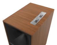 Klipsch: The Nines Actieve Boekenplank Speakers - Walnoot - thumbnail