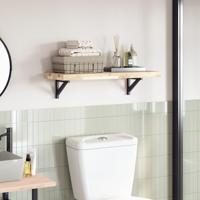 Tafelblad rechthoekig 100x30x4 cm massief acaciahout - thumbnail