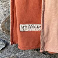 Kleine sjaal zonder knoop LOVE RADIUS nude/karamel - thumbnail