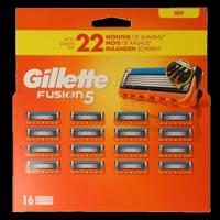 Gillette Fusion manual blades 16 Stuks - thumbnail
