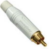 Amphenol ACPR-WHT RCA Connector | Male | Wit - thumbnail