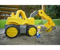 Big power worker midi graafmachine met figuur - thumbnail