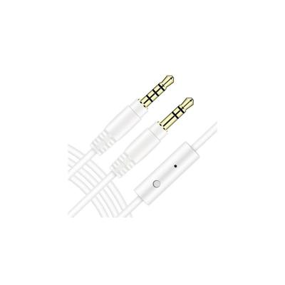 Stereo Jack 3.5mm M/M with Microphone AUX Cable, 1.5M