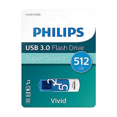 Philips USB 3.0 512GB Vivid Edition Blue