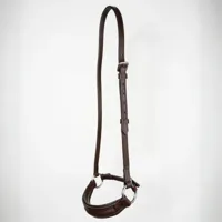 Budget Rider Lage Neusriem bruin maat:pony - thumbnail