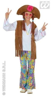 Hippie Woodstock pak meisje