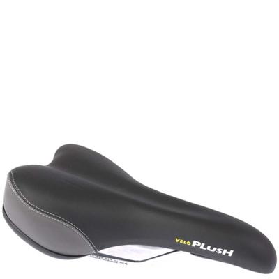 Velo zadel plush sport vl-3011 zwart grijs Velo zadel plush sport vl-3011 zwart grijs