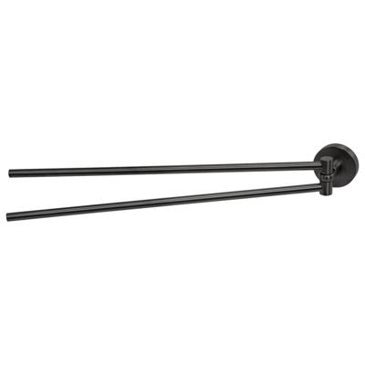 Handdoekhouder Haceka Kosmos Dubbel Draaibaar 46 cm Geborsteld Grafiet Handdoekhouder Haceka Kosmos Dubbel Draaibaar 46 cm Geborsteld Grafiet
