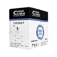 Nanocable 10.20.0702-FLEX - Flexibele Ethernet netwerkkabel spoel RJ45 Cat.5E FTP AWG24, grijs, 100 mts - thumbnail