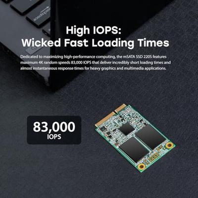 Transcend 220S 64 GB mSATA SSD harde schijf SATA 6 Gb/s Retail TS64GMSA220S Transcend 220S 64 GB mSATA SSD harde schijf SATA 6 Gb/s Retail TS64GMSA220S
