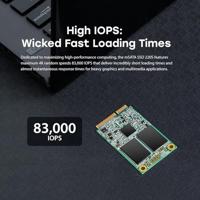 Transcend 220S 64 GB mSATA SSD harde schijf SATA 6 Gb/s Retail TS64GMSA220S - thumbnail