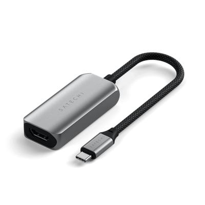Satechi USB-C naar HDMI 2.1 8K adapter - Space Grey Satechi USB-C naar HDMI 2.1 8K adapter - Space Grey