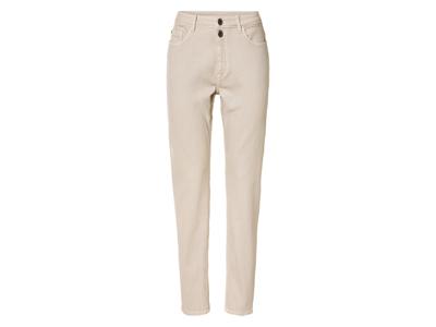 esmara Dames jeans Straight fit (38, lang, Wit)