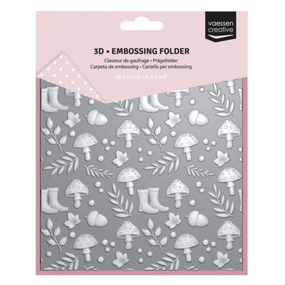 Vaessen Creative • embossing folder herfstfiguren 15x15cm 1st.