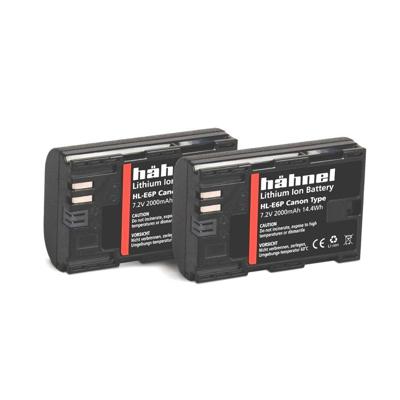 Hahnel HL-E6P Ultra - Canon LP-E6P Twin Pack