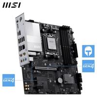 MSI PRO B840M-P WIFI6E AM5 mATX MB Moederbord Socket AMD AM5 Vormfactor Micro-ATX Moederbord chipset AMD® B840 - thumbnail