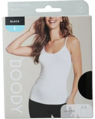 Boody Cami Top Zwart L Boody Cami Top Zwart L