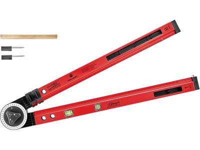 TOOLCRAFT 1511576 Markeerlineaal 61.8 cm 270 ° 1 mm/m