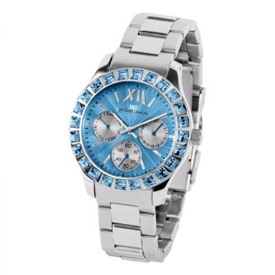 Jacques Lemans 1-1627ZL Unisex Horloge 37mm Jacques Lemans 1-1627ZL Unisex Horloge 37mm