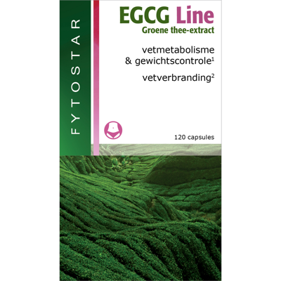 Fytostar Egcg Line Vetverbranding En Gewichtscontrole Voedingssupplement 120 Capsules
