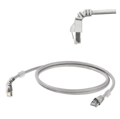 Weidmüller 1233160012 RJ45 Netwerkkabel, patchkabel CAT 6A S/FTP 1.20 m Grijs UL gecertificeerd 1 stuk(s)