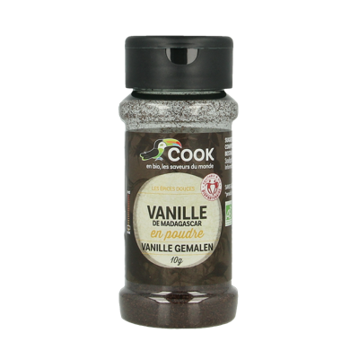 Cook Vanille poeder bio 10 Gram