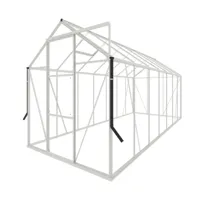 Tuinkas Kate V wit 3 mm veiligheidsglas Royal Well - Royal well - thumbnail