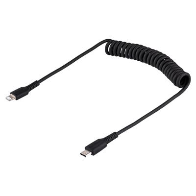 Kabel USB naar Lightning Startech RUSB2CLT50CMBC 50 cm Zwart Kabel USB naar Lightning Startech RUSB2CLT50CMBC 50 cm Zwart