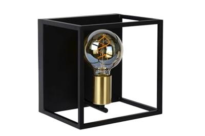 Lucide RUBEN - Wandlamp - 1xE27 - Zwart