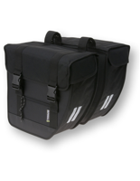 dubbele fietstas Tour XL zw - thumbnail