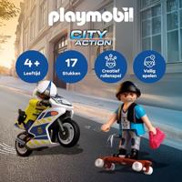 PLAYMOBIL City Action achtervolging met motorfiets 72079 - thumbnail