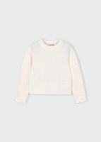 Mayoral winter sweater meisjes - wit - thumbnail