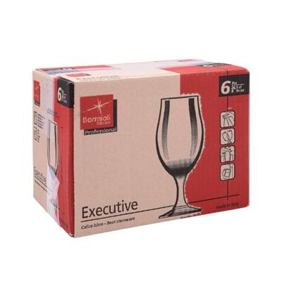 Bormioli Rocco Bierglazen Executive - 260 ml - 6 stuks Bormioli Rocco Bierglazen Executive - 260 ml - 6 stuks