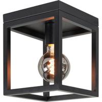 Highlight Plafondlamp Fragola B 20 cm H 25 cm zwart - thumbnail