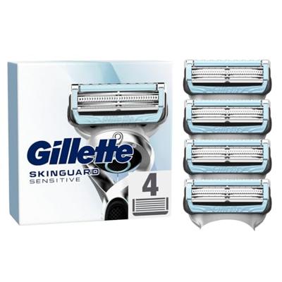 Gillette Skinguard aloe vera mesjes regular 4 Stuks
