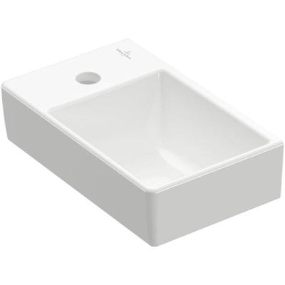 Villeroy & Boch Avento fontein 1 kraangat links zonder overloop 36x22cm - wit 43003r01