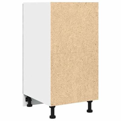 Onderkast met lade Lyon 40x46x81,5 cm bewerkt hout betongrijs