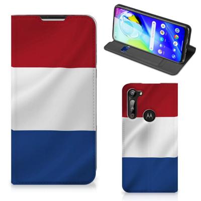 Motorola Moto G8 Power | Standcase | Nederlandse Vlag Motorola Moto G8 Power | Standcase | Nederlandse Vlag