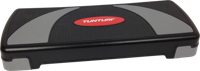 Tunturi Aerobic compact step l 3 hoogtes l zwart / grijs - thumbnail