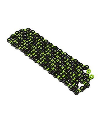 KMC ketting 1/2-11/128 116 11V DLC 11 zwart/groen