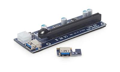 Gembird RC-PCIEX-03 interfacekaart/-adapter Intern PCIe