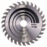 Bosch Accessories Optiline 2608640583 Hardmetaal-cirkelzaagblad 130 x 20 x 2.4 mm Aantal tanden: 30 1 stuk(s) - thumbnail