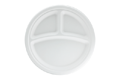 Bord Ø26cm 3-vaks suikerriet BIO